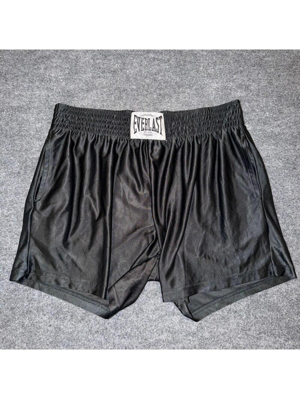 Everlast Satin Dazzle Boxing Shorts Mens XL VTG Y2K 90s Rare